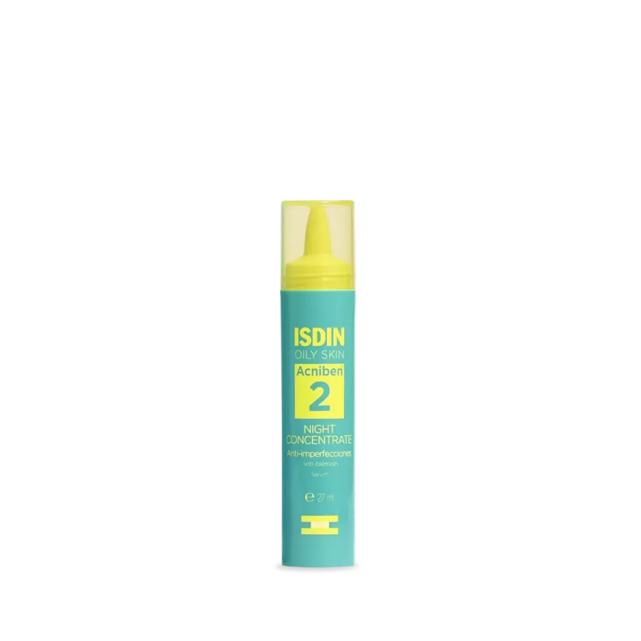 ISDIN NIGHT CONCENTRATE ANTI-IMPERFECCIONES 27 ML- Sérum de noche formulado con retinaldehído para piel mixta a grasa