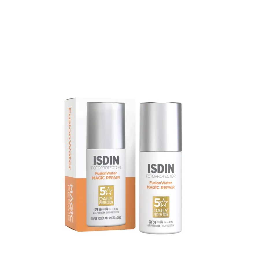 Protector Solar FOTOULTRA ISDIN MAGIC REPAIR FUSION WATER SPF 50 – 50 ml