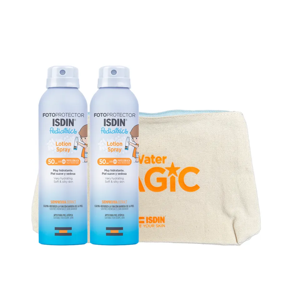 PACK X2 Bloqueador ISDIN Lotion Spray Pediatrics SPF 50+
