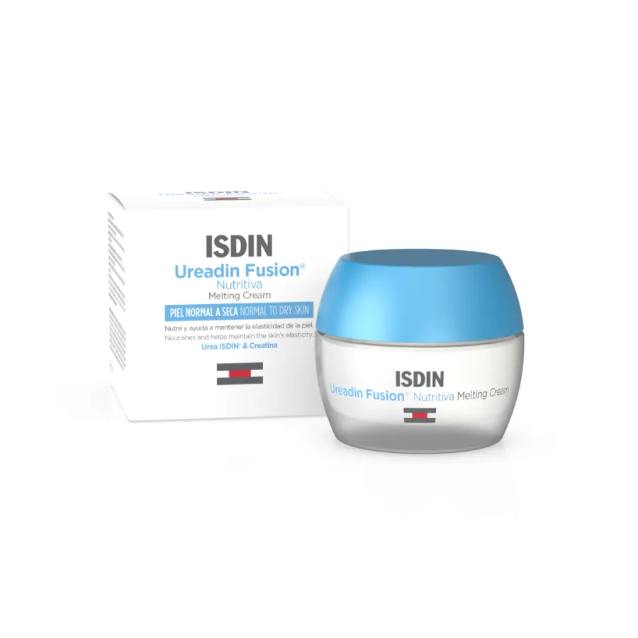 ISDIN UREADIN FUSION MELTING CREAM 50 ml – Crema hidratante facial  – Piel normal a seca